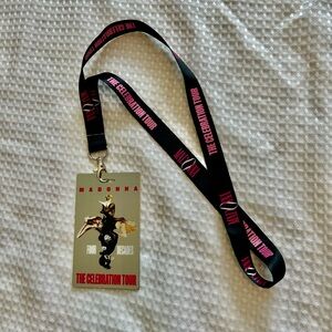 Madonna Celebration Tour Lanyard
